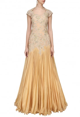 Shimmer Gold Gown