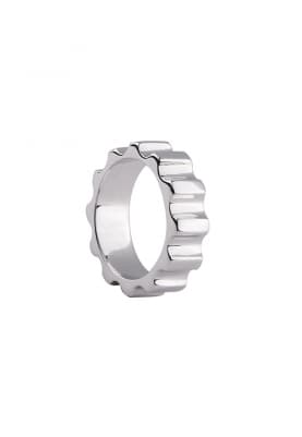 Silver Plated Bolt Ring